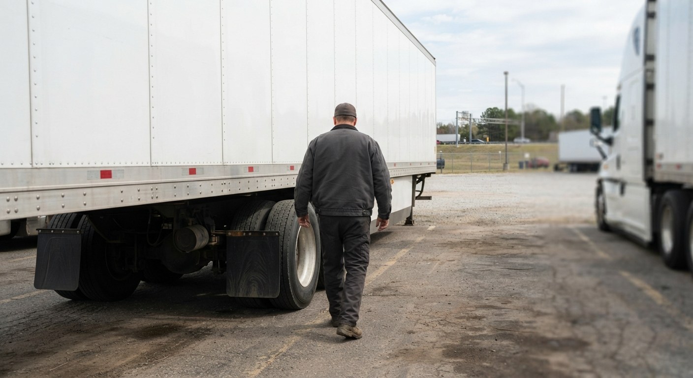 Freight being loaded at a dock